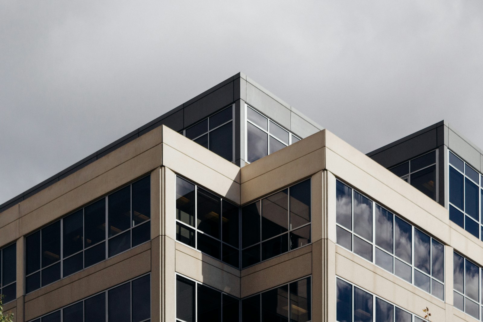 Immeuble de bureaux contemporain